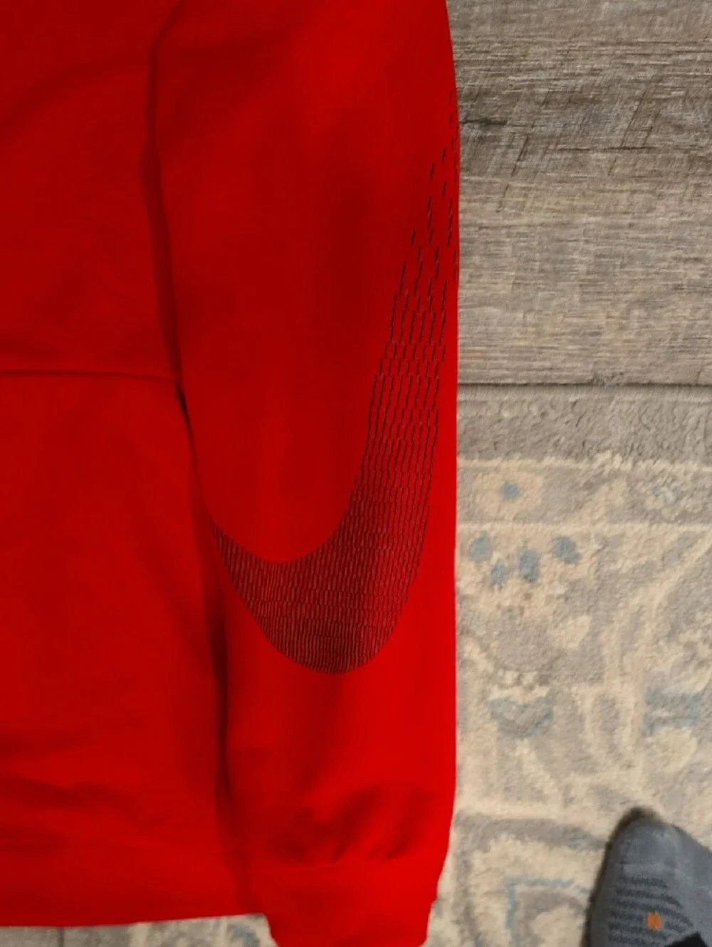 Nike Dri Fit Red Men's Hoodie